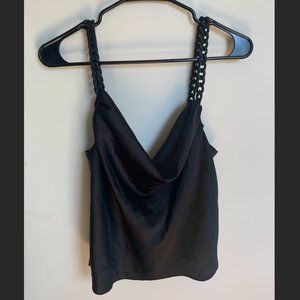 NWT Zara Black Roxane Top, Small
